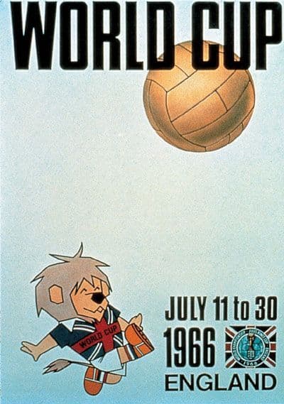 Afiche del Mundial 1966