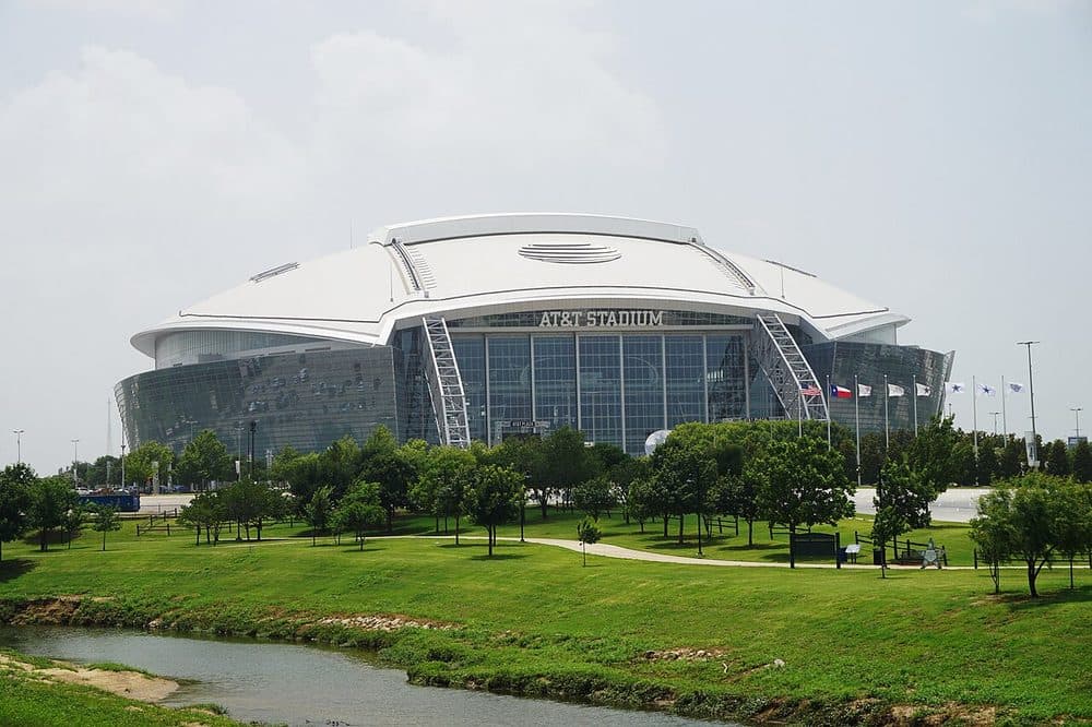 Fachada del estadio