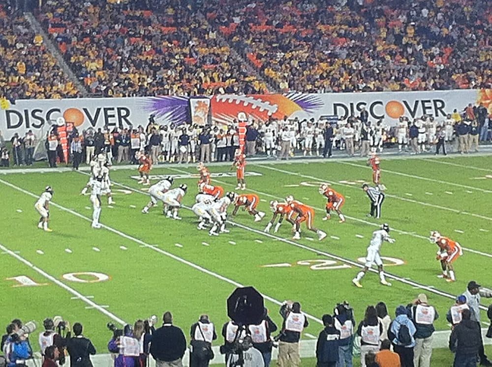 El estadio durante el Orange Bowl de 2012