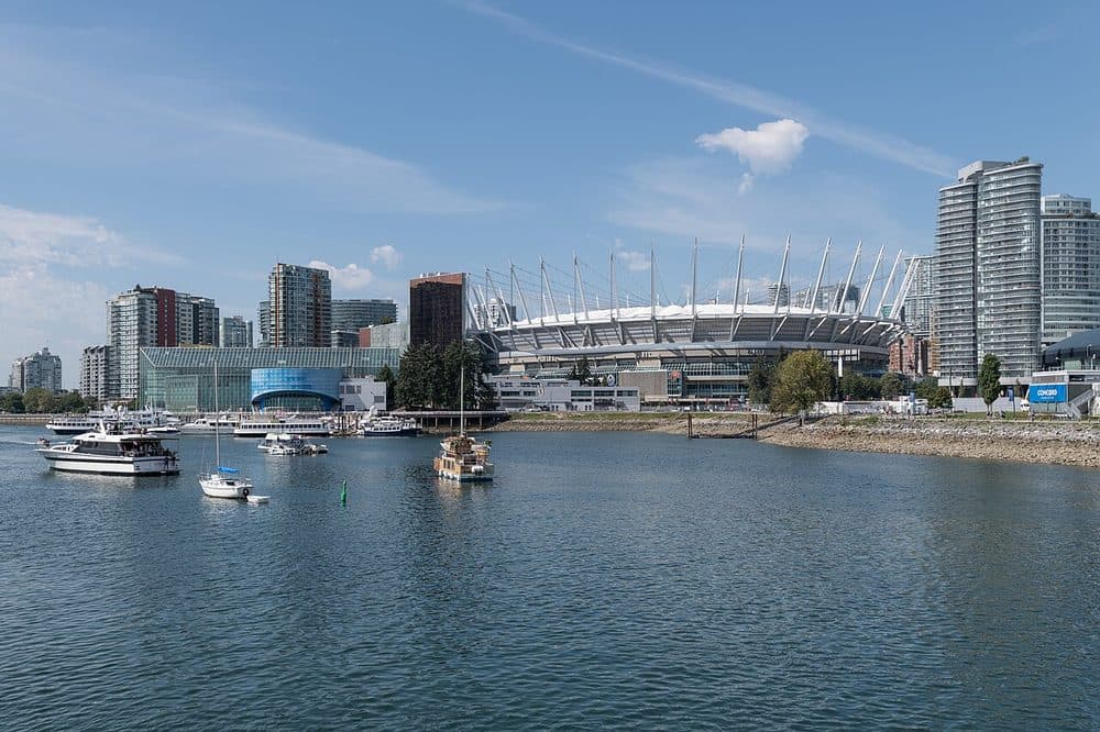 El estadio desde el este en 2024