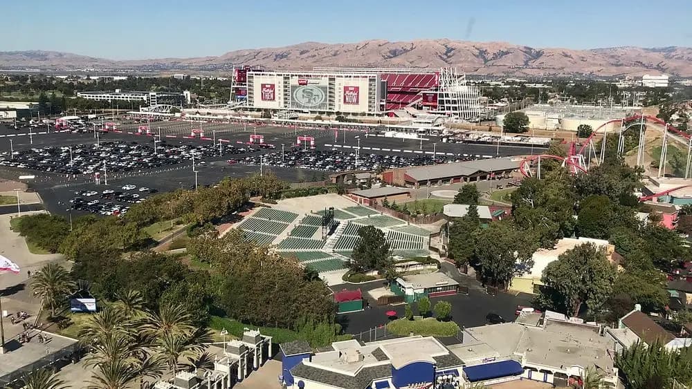 Vista del estadio